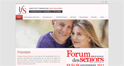 Desktop Screenshot of institutfrancaisdesseniors.com